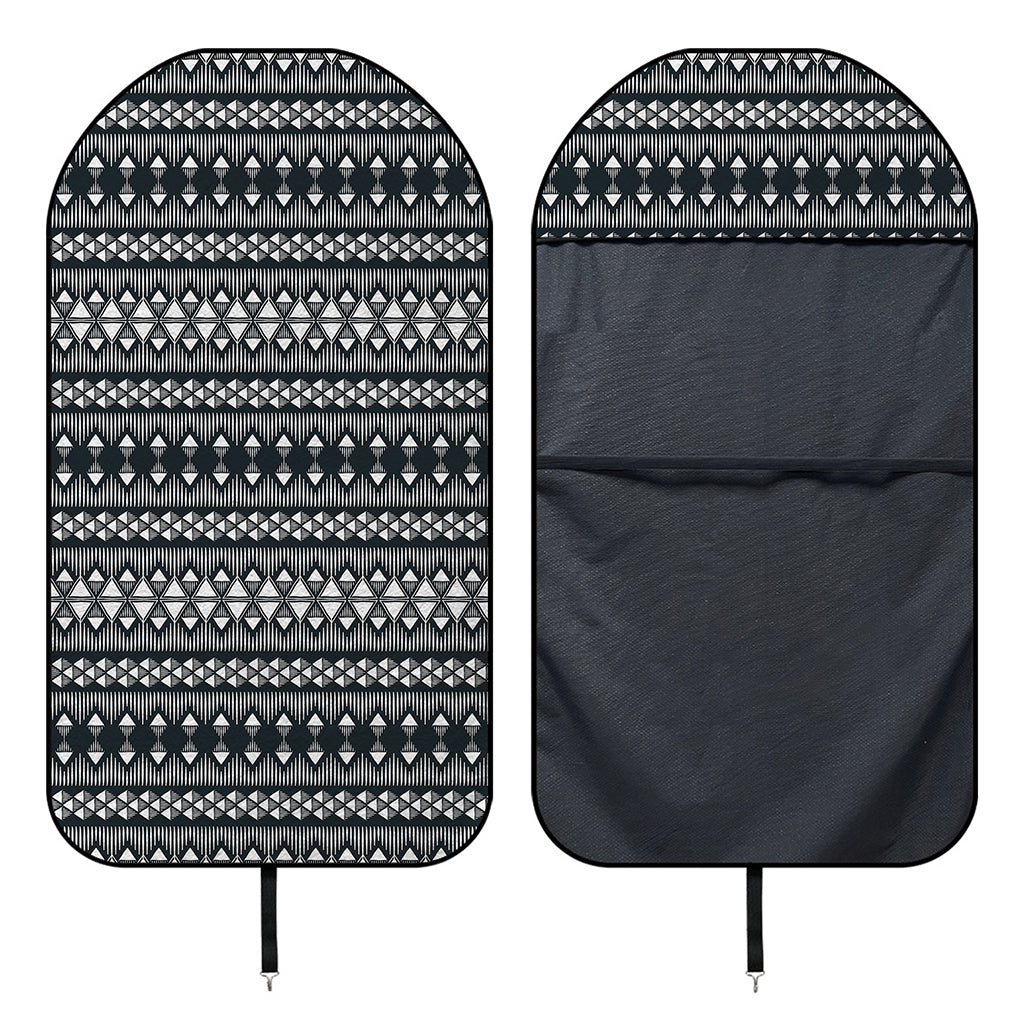 Black And White Tribal Geometric Print Waterproof Car Seat Cover