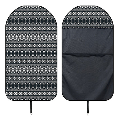 Black And White Tribal Geometric Print Waterproof Car Seat Cover