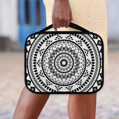 Black And White Tribal Mandala Print Classic Bible Case