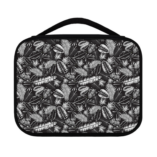 Black And White Tropical Palm Leaf Print Classic Bible Case