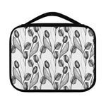 Black And White Tulip Pattern Print Classic Bible Case