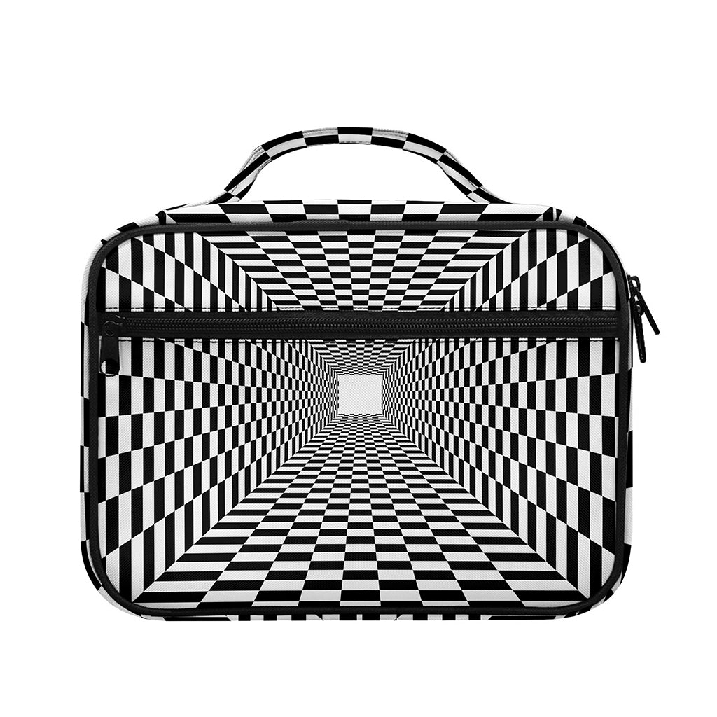 Black And White Tunnel Illusion Print Briefcase Bible Bag