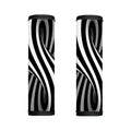 Black And White Twist Illusion Print Handle Covers