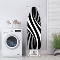 Black And White Twist Illusion Print Ironing Board Cover