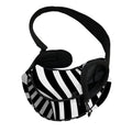Black And White Twist Illusion Print Pet Sling Carrier