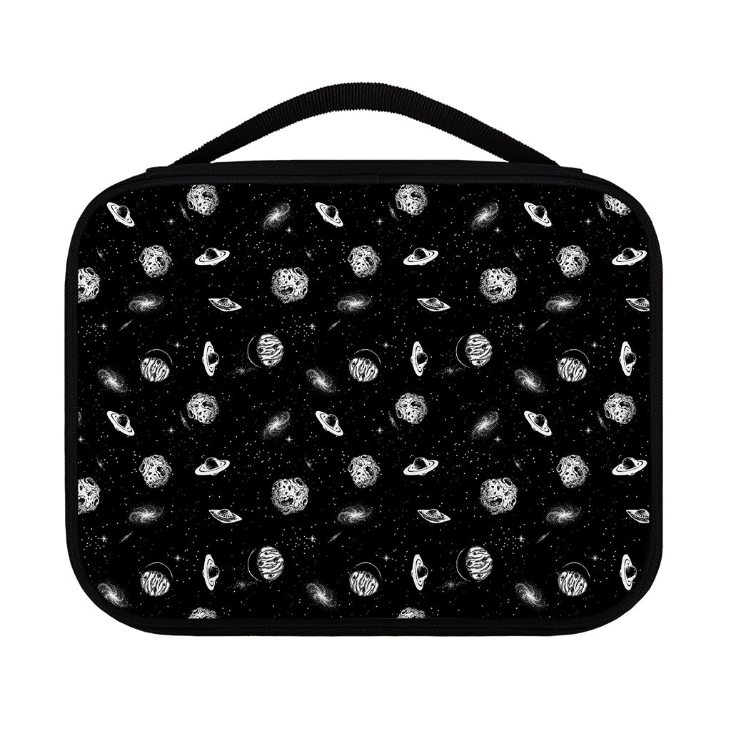 Black And White UFO Pattern Print Classic Bible Case