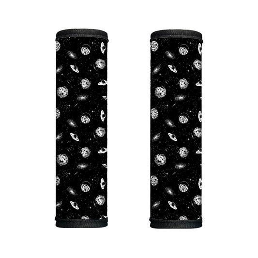 Black And White UFO Pattern Print Handle Covers