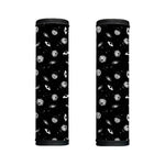 Black And White UFO Pattern Print Handle Covers