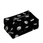 Black And White UFO Pattern Print Rectangle Tissue Box Cover
