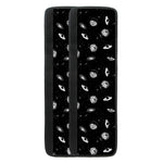 Black And White UFO Pattern Print Refrigerator Handle Covers