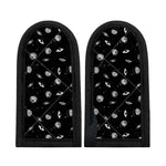 Black And White UFO Pattern Print Skillet Handle Cover