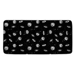 Black And White UFO Pattern Print Towel