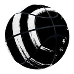 Black And White USA Flag Print Basketball