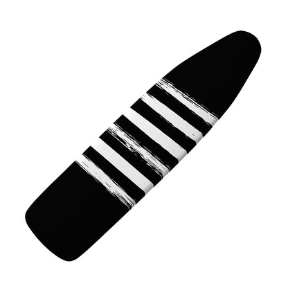 Black And White USA Flag Print Ironing Board Cover