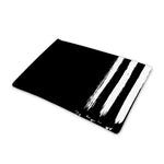 Black And White USA Flag Print Pet Cooling Mat Cover