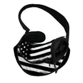 Black And White USA Flag Print Pet Sling Carrier