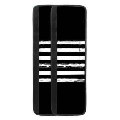 Black And White USA Flag Print Refrigerator Handle Covers