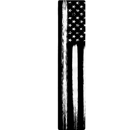 Black And White USA Flag Print Table Runner