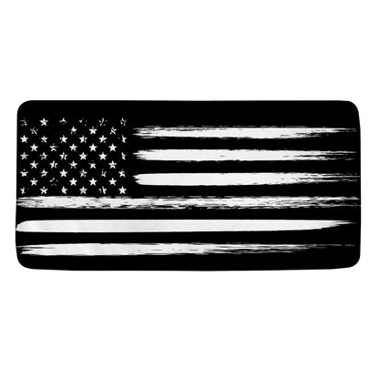 Black And White USA Flag Print Towel