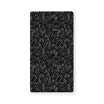 Black And White Video Game Pattern Print Baby Crib Sheet