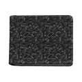 Black And White Video Game Pattern Print Bifold Wallet