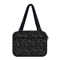Black And White Video Game Pattern Print Double Strap Bible Bag