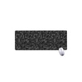 Black And White Video Game Pattern Print Extended Mouse Pad