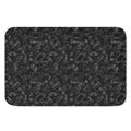 Black And White Video Game Pattern Print Indoor Door Mat