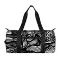Black And White Viking God Odin Print Gym Bag