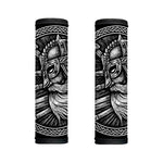 Black And White Viking God Odin Print Handle Covers