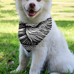 Black And White Viking God Odin Print Over The Collar Dog Bandana