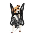 Black And White Viking God Odin Print Pet Carrier Backpack