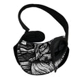 Black And White Viking God Odin Print Pet Sling Carrier