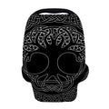 Black And White Viking Yggdrasil Print Baby Seat Cover