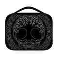 Black And White Viking Yggdrasil Print Classic Bible Case