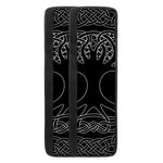 Black And White Viking Yggdrasil Print Refrigerator Handle Covers
