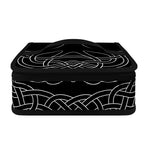 Black And White Viking Yggdrasil Print Small Lunch Bag