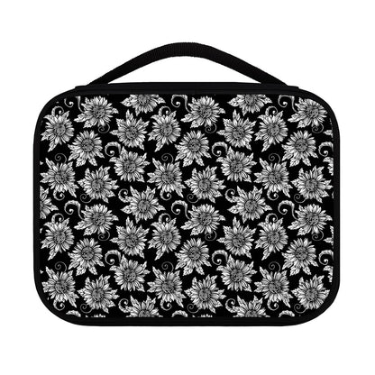 Black And White Vintage Sunflower Print Classic Bible Case