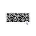 Black And White Vintage Sunflower Print Extended Mouse Pad