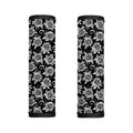 Black And White Vintage Sunflower Print Handle Covers