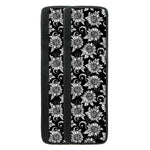 Black And White Vintage Sunflower Print Refrigerator Handle Covers