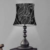 Black And White Virgo Sign Print Bell Lamp Shade