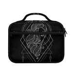 Black And White Virgo Sign Print Briefcase Bible Bag