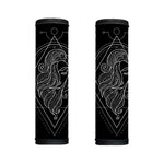 Black And White Virgo Sign Print Handle Covers
