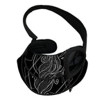 Black And White Virgo Sign Print Pet Sling Carrier
