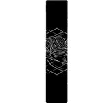Black And White Virgo Sign Print Table Runner