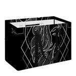 Black And White Virgo Sign Print Utility Tote Bag