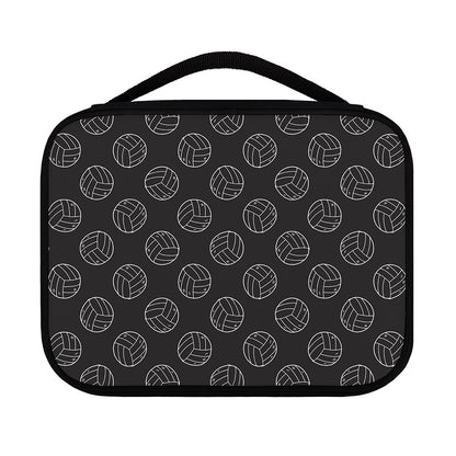 Black And White Volleyball Pattern Print Classic Bible Case