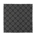 Black And White Volleyball Pattern Print Silk Bandana
