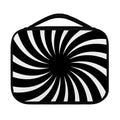 Black And White Vortex Swirl Print Classic Bible Case